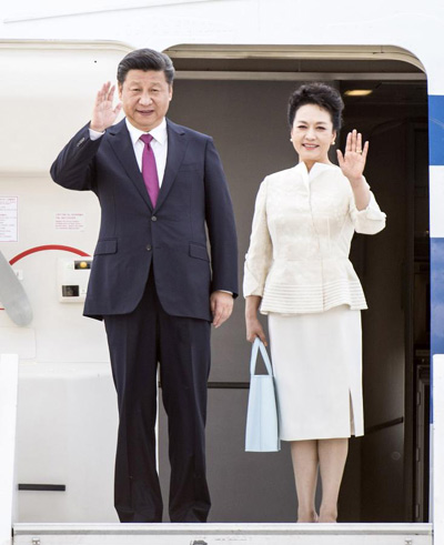 Xi arrives in Poland for state visit