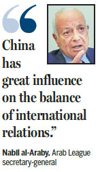 AL chief: 'Beijing can play vital role'