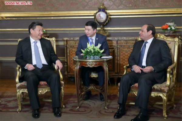 Xi invites Egyptian president to attend G20 Hangzhou summit