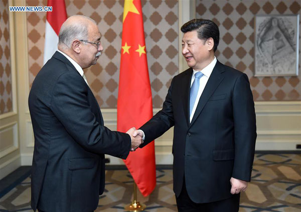 Xi starts Egypt visit to synergize development plans