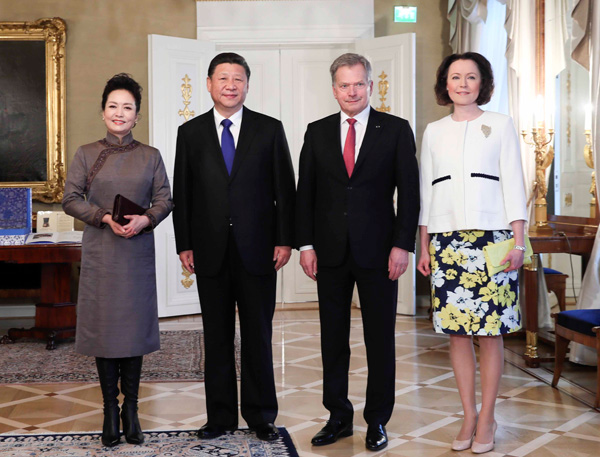 China, Finland agree to advance ties, deepen cooperation