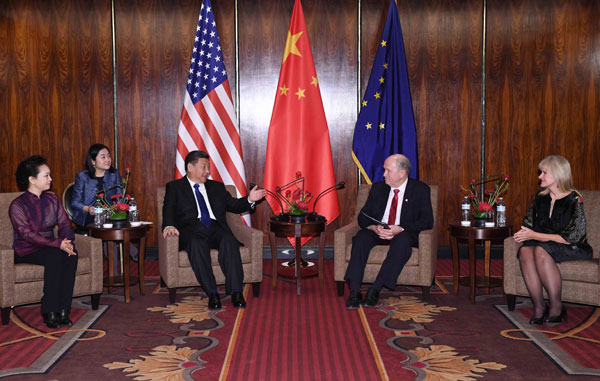 Xi meets Alaskan governor, urges more regional cooperation