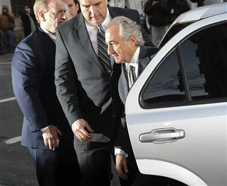 Madoff's prison number a lottery hit in NY