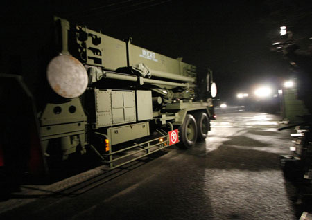 Japan starts to deploy Patriot missiles