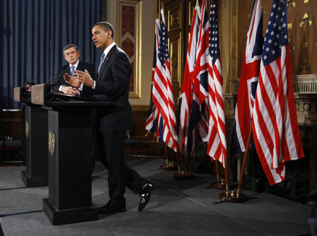 Obama tries to rally world to cope with downturn