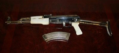 US: Saddam's chrome AK-47 being returned to Iraq
