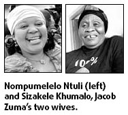 Zuma's dilemma: 2 wives, 1 first lady