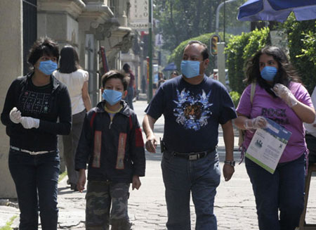 Mexico swine flu deaths spur global epidemic fears