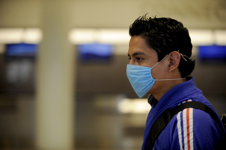 Prevent spread of the swine flu virus