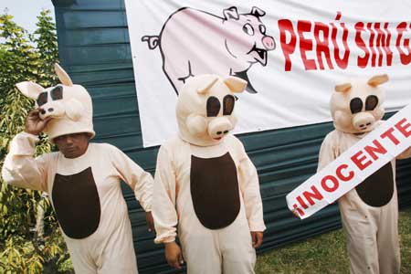 Peru pig farmers call for pork consumption