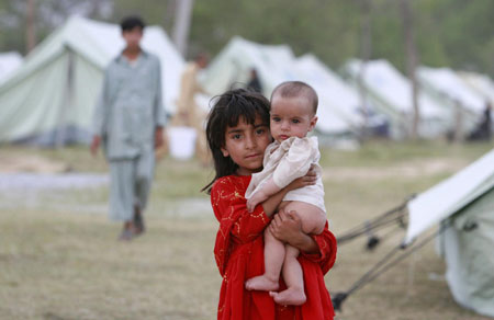 Pakistan mobilising for displaced