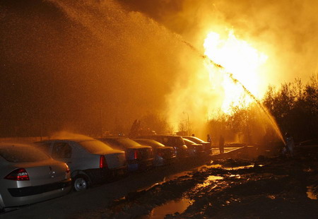 At least 5 injured in pipeline explosion in Moscow