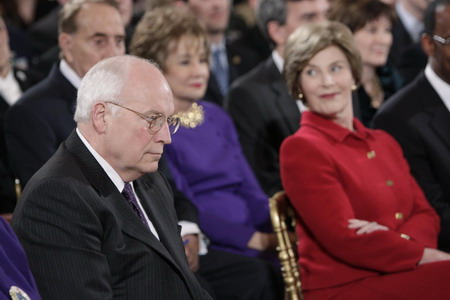 Cheney at center stage attacking Obama