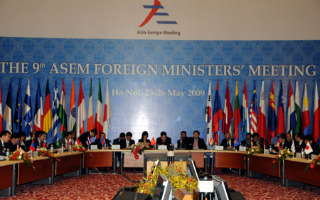 9th ASEM Foreign Ministers' Meeting opens in Hanoi