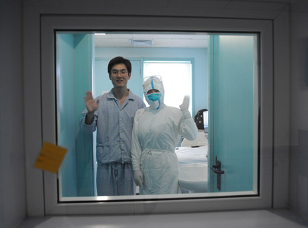 Life in A(H1N1) flu isolation ward at Beijing