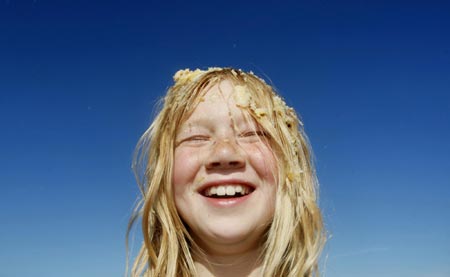 251 children take part in largest custard pie fight