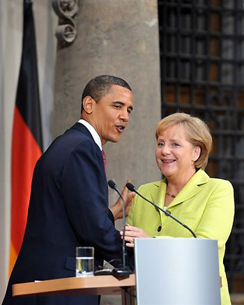 Obama hits back at European snub rumors