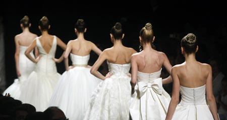 Barcelona Bridal Week fashion show