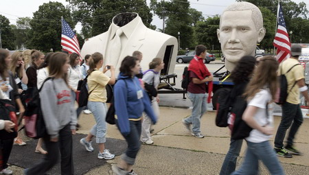 A 'white' Obama