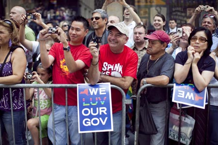 Worldwide gay pride parade