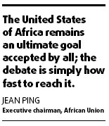 Problems on path to 'United States of Africa'