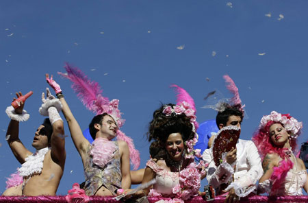 Europeans revel in annual Gay Pride Parade