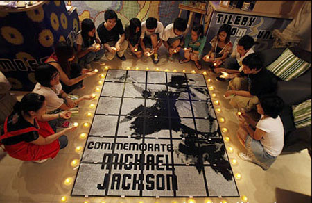 Chinese fans mourn Michael Jackson