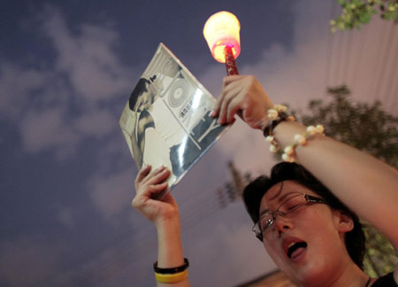 Chinese fans mourn Michael Jackson