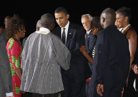 In Ghana, Obama marks Africa's promise, problems