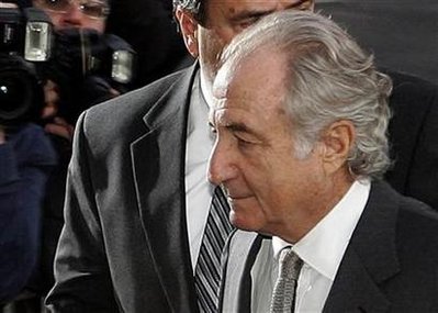 Madoff starts his 150-year prison life