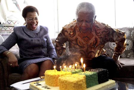 S Africa's Mandela celebrates 91st birthday