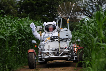 Maze marks Apollo moon landings 40th anniversity