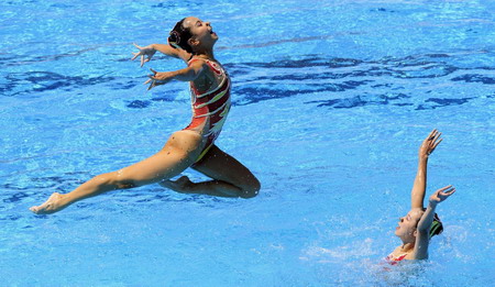 Dance in the pool