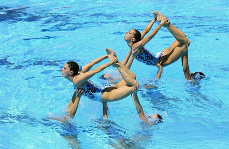 Dance in the pool