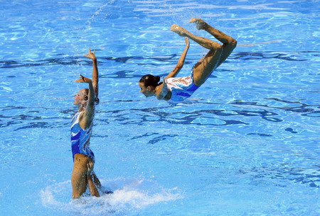 Dance in the pool