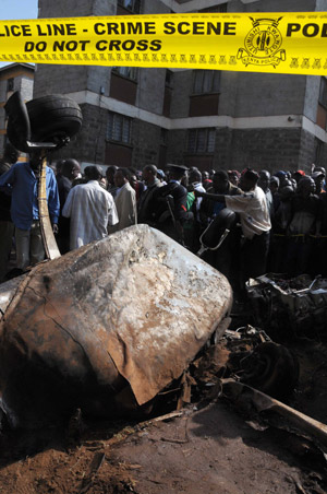 One dead as light plane crashes in Kenya