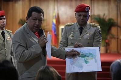 Chavez urges military ready for conflict