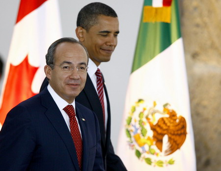 Obama, Calderon at odds over drug war