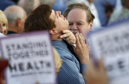 US town hall meeting on healthcare reform