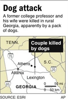 US animal lovers killed by pack of wild dogs