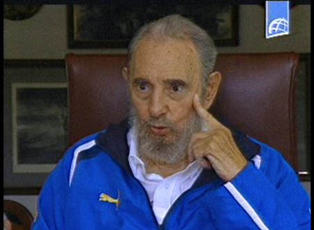 Fidel Castro on Cuban media after recovery from surgery