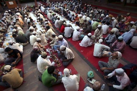 Muslims observe the holy month of Ramadan