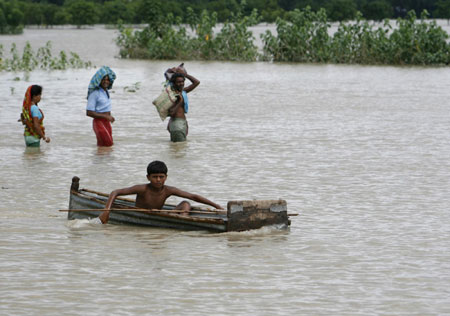 Monsoon rains hit India