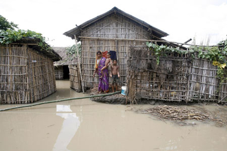 Monsoon rains hit India