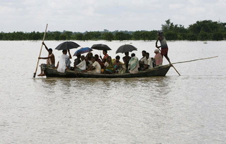 Monsoon rains hit India