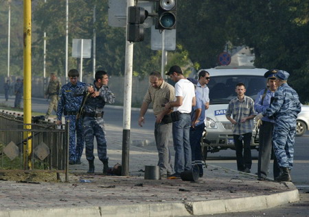 Suicide bomber kills one in Russia's Ingushetia