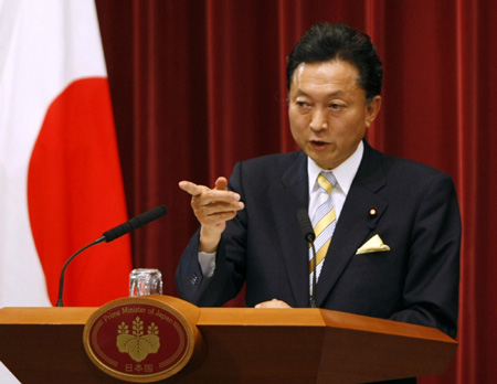 Japan's new PM ready to 'change history'