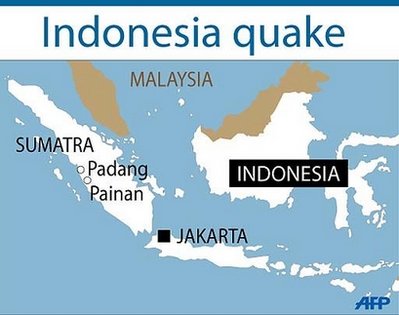 Powerful earthquake rocks western Indonesia