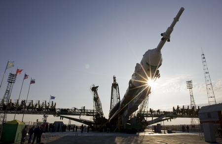 Laliberte buoyant before space launch