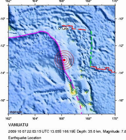 Strong quakes spark tsunami alert